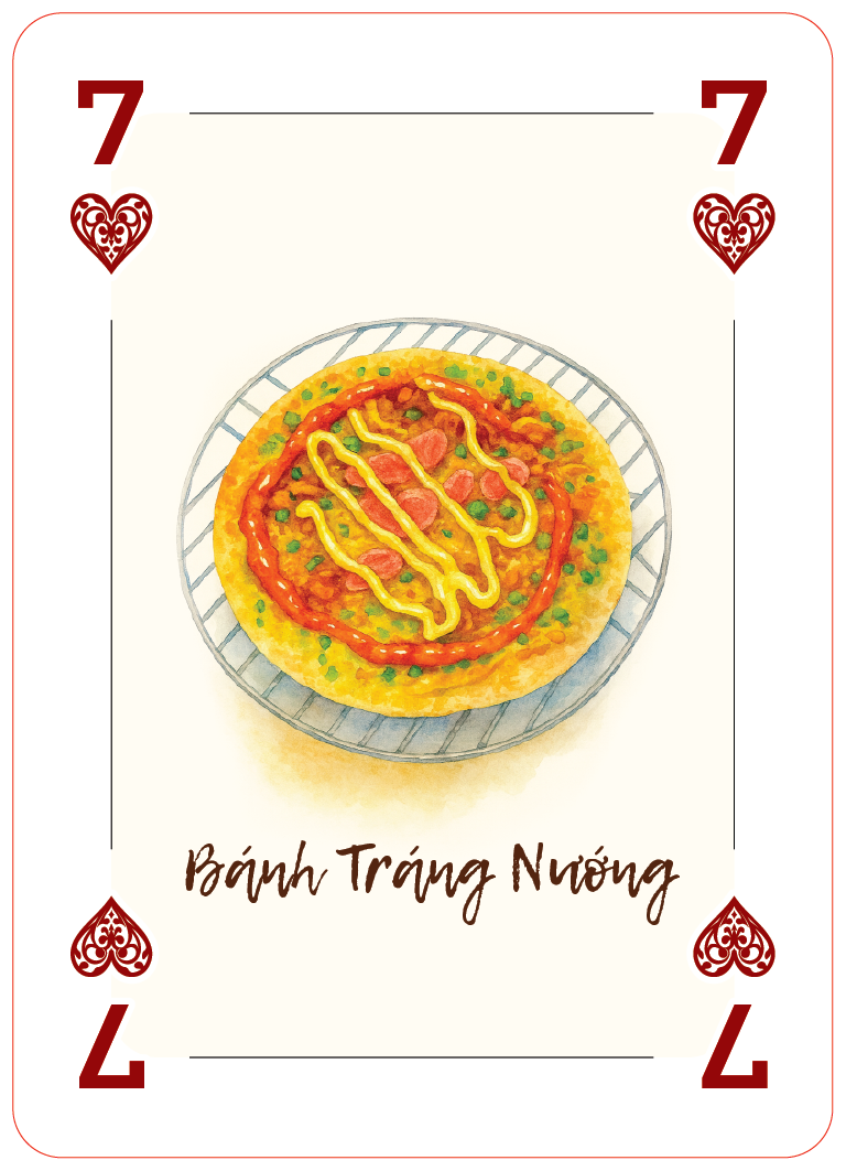 7 Heart - Bánh Tráng Nướng - NGON Vietnam
