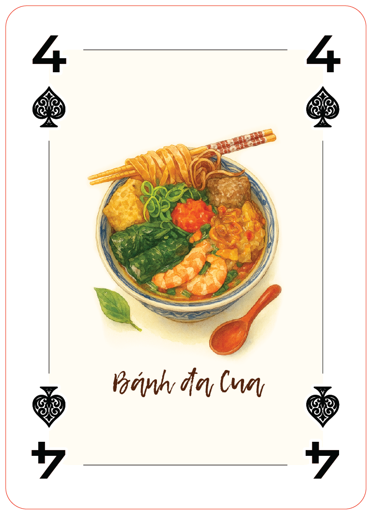 4 Spade - Bánh Đa Cua - NGON Vietnam