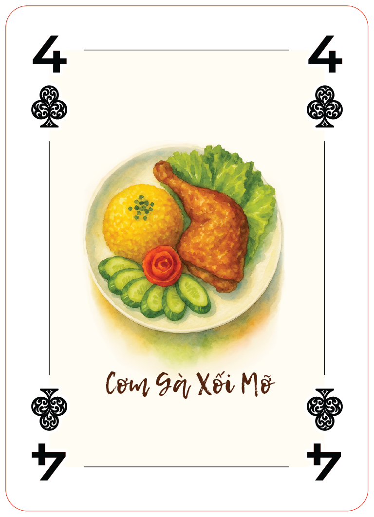 4 Club - Cơm Gà Xối Mỡ - NGON Vietnam